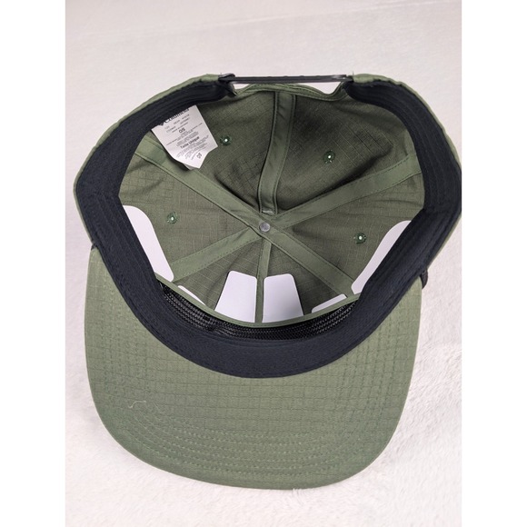 Columbia Ratchet Strap Snap‎ Back Rope Hat Canteen West Fish O/S NWT.. - Picture 7 of 7